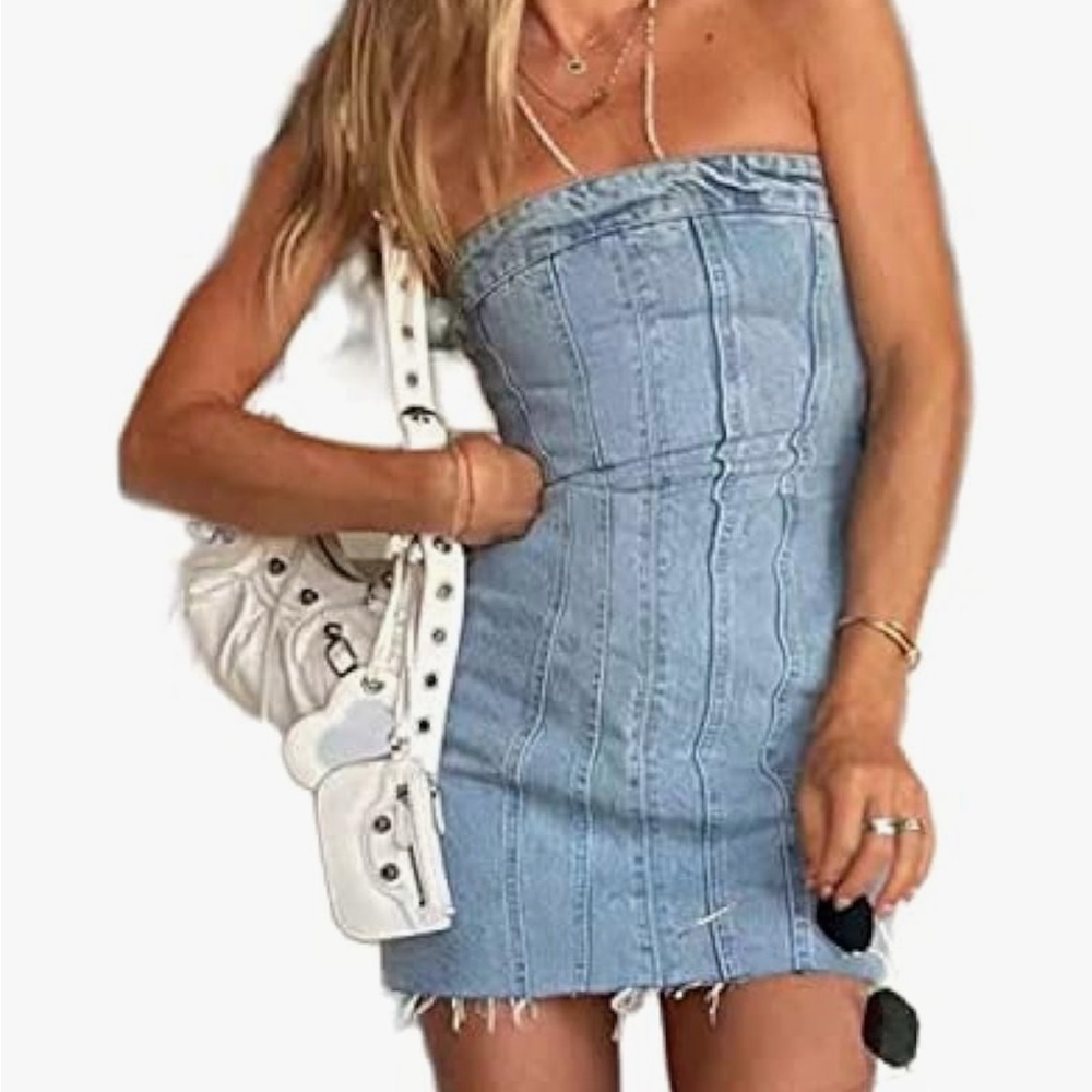 Summer denim dress